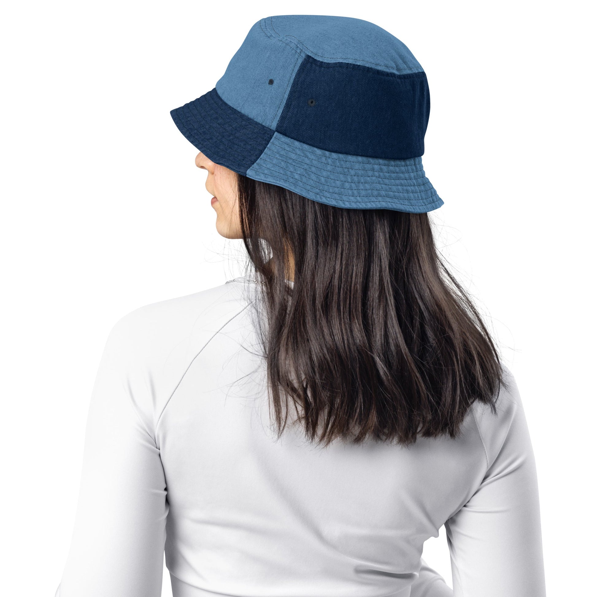 RICHJVNKIE SOCIETY Denim bucket hat Pretty Junkie Apparel