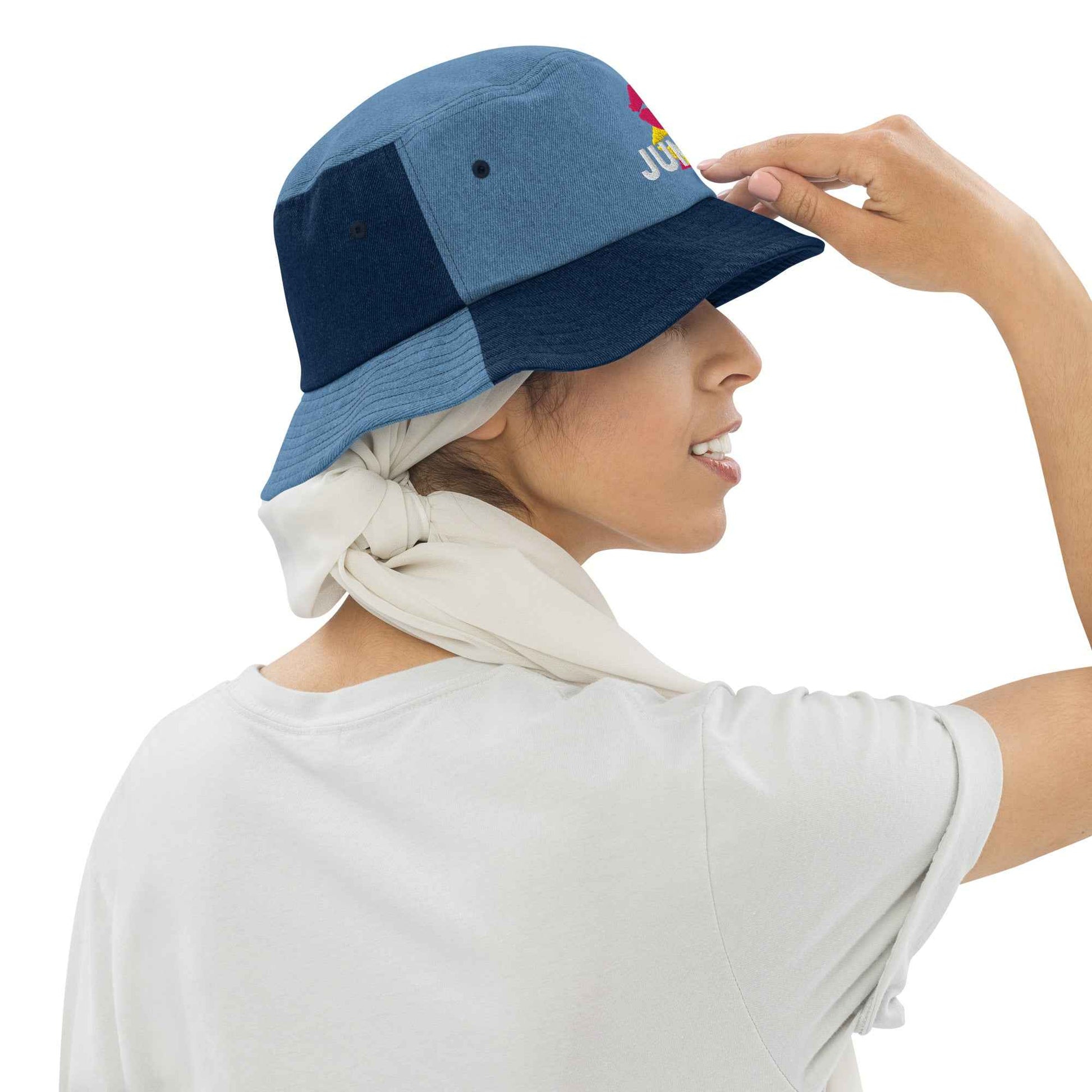 JunkieSignature [Denim bucket hat] Design 3446