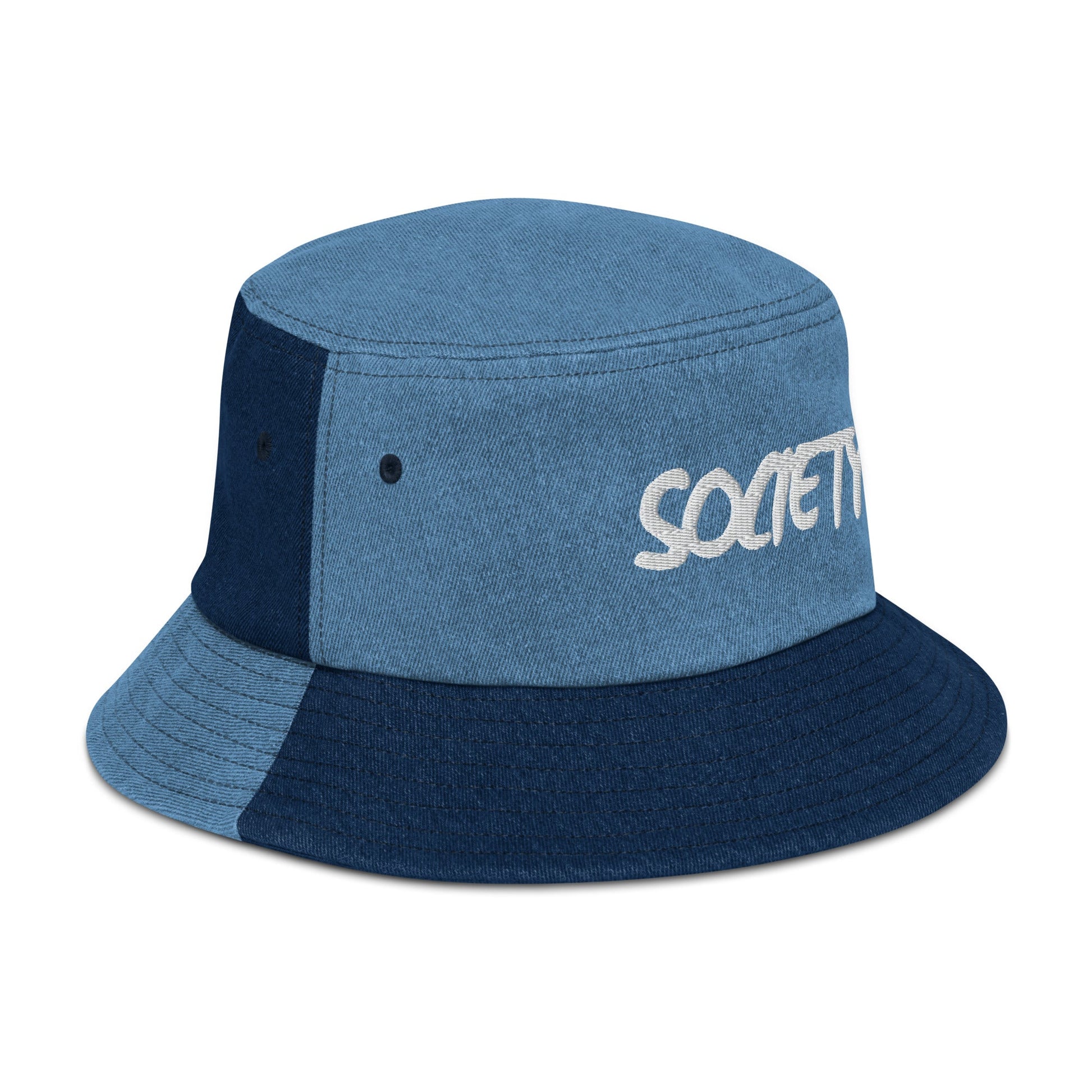 RICHJVNKIE SOCIETY Denim bucket hat Pretty Junkie Apparel