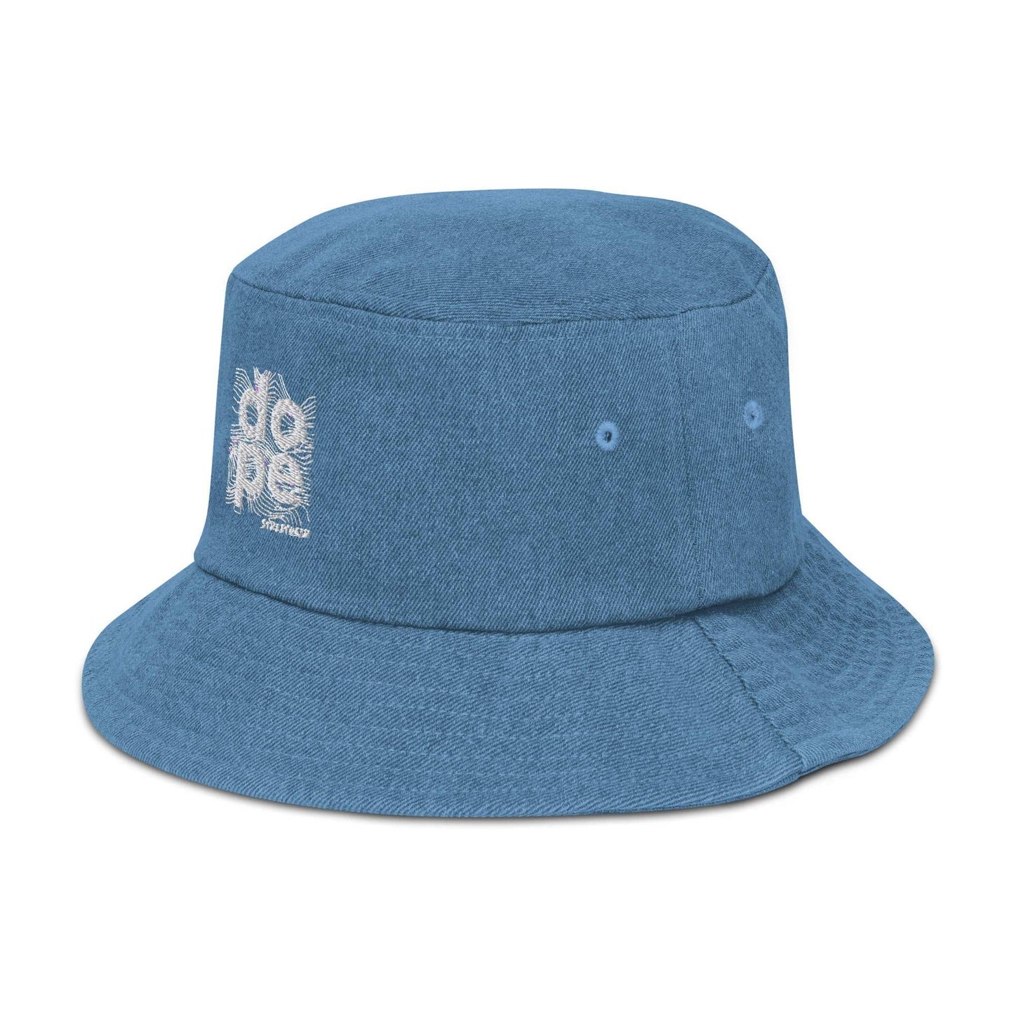 Dope Denim Bucket Hat Pretty Junkie Apparel