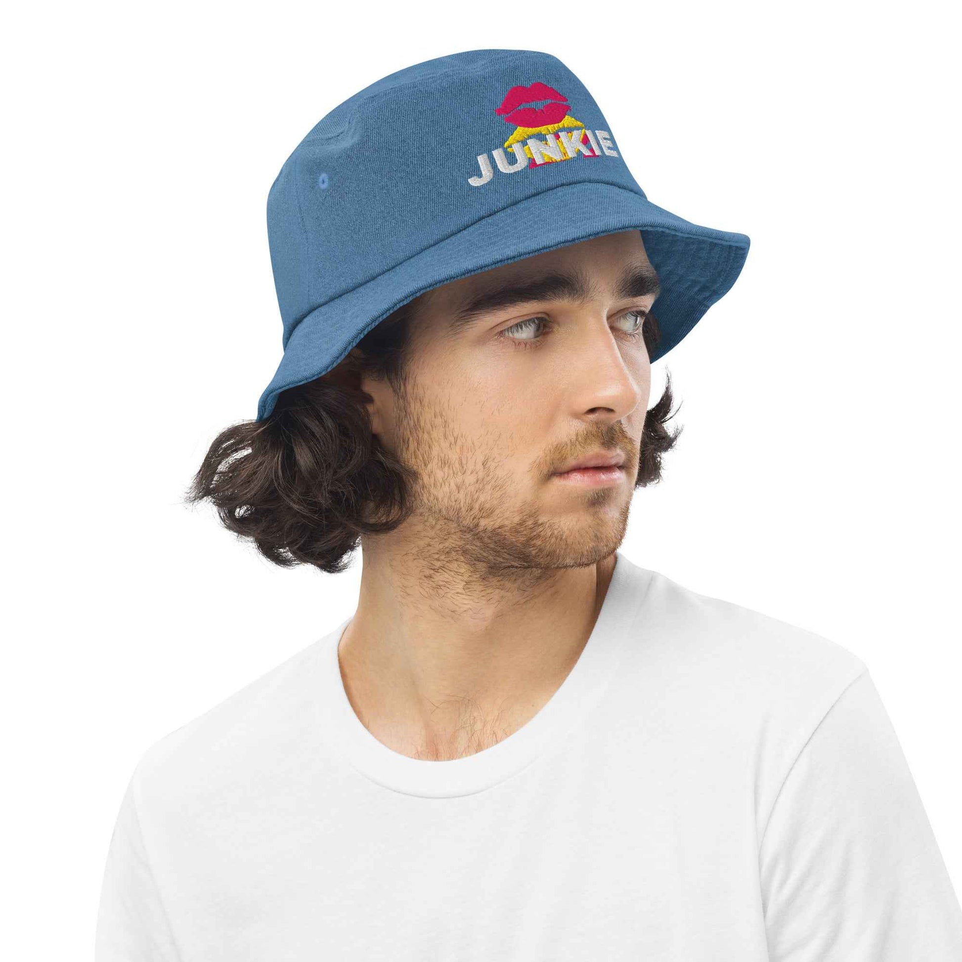 JunkieSignature [Denim bucket hat] Design 3446