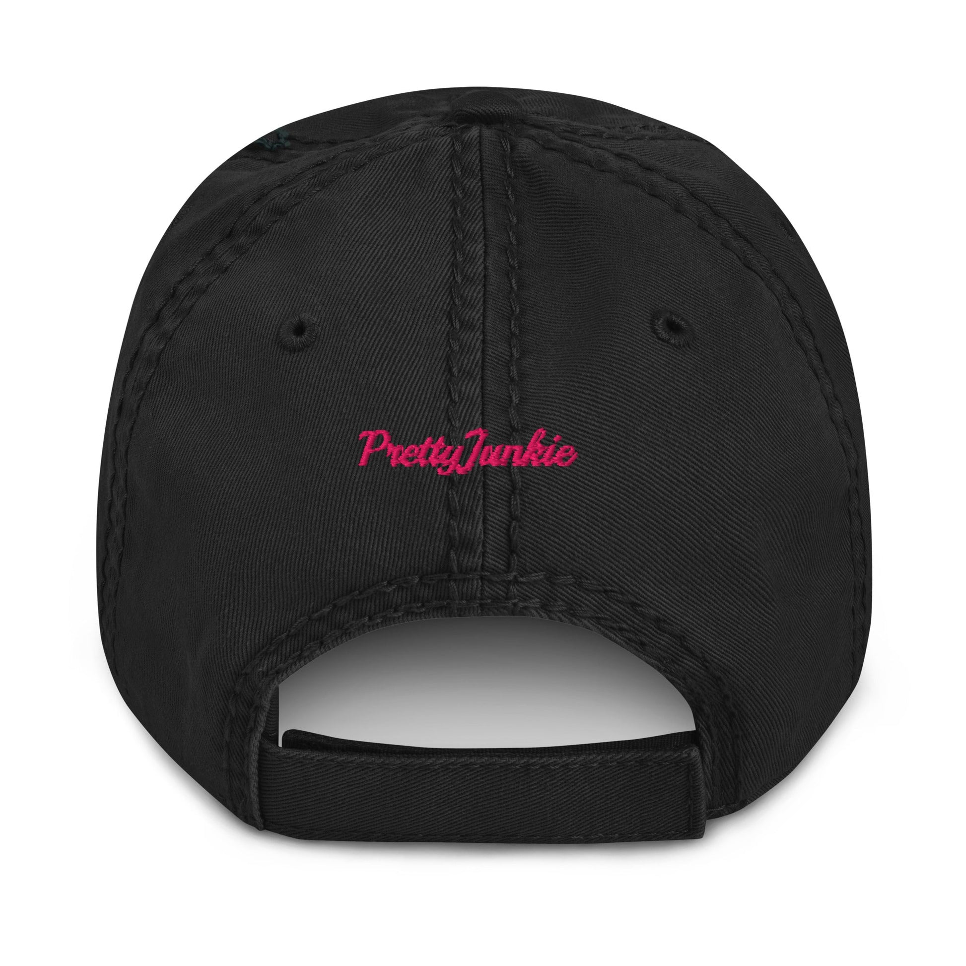 KissMe Distressed Dad Hat Pretty Junkie Apparel