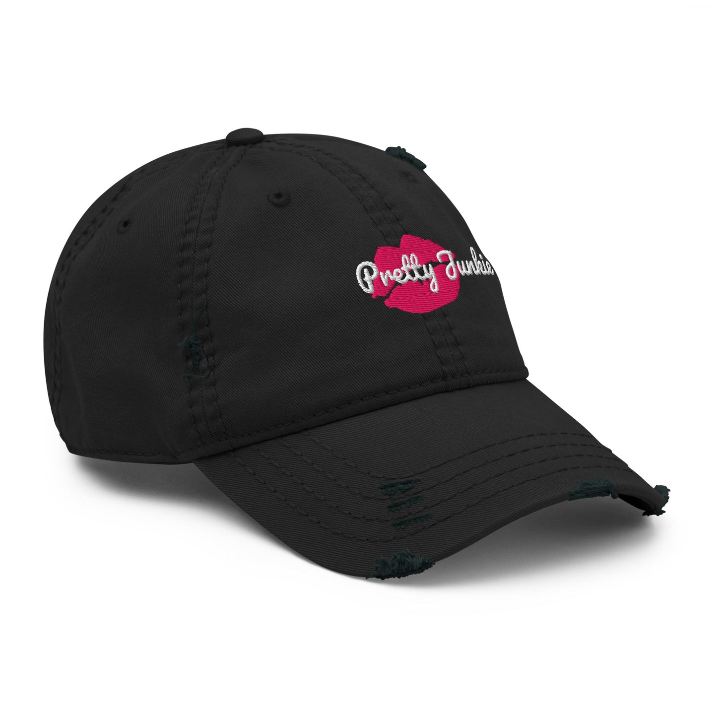 KissMe Distressed Dad Hat Pretty Junkie Apparel