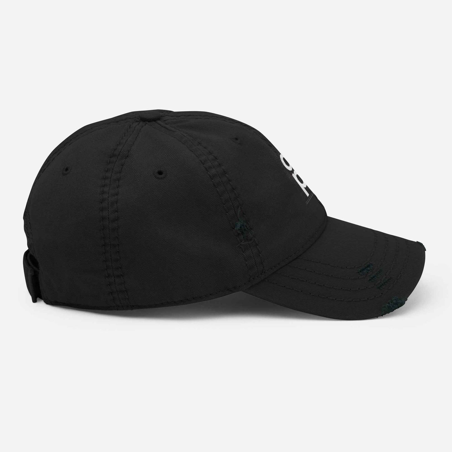 DOPE Limited Edition Streetwear Distressed Dad Hat Pretty Junkie Apparel