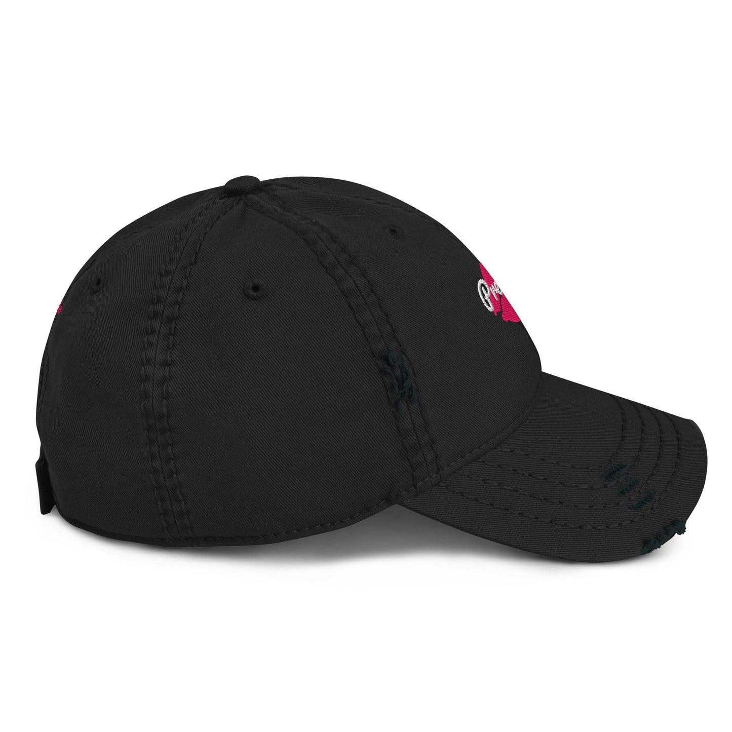 KissMe Distressed Dad Hat Pretty Junkie Apparel