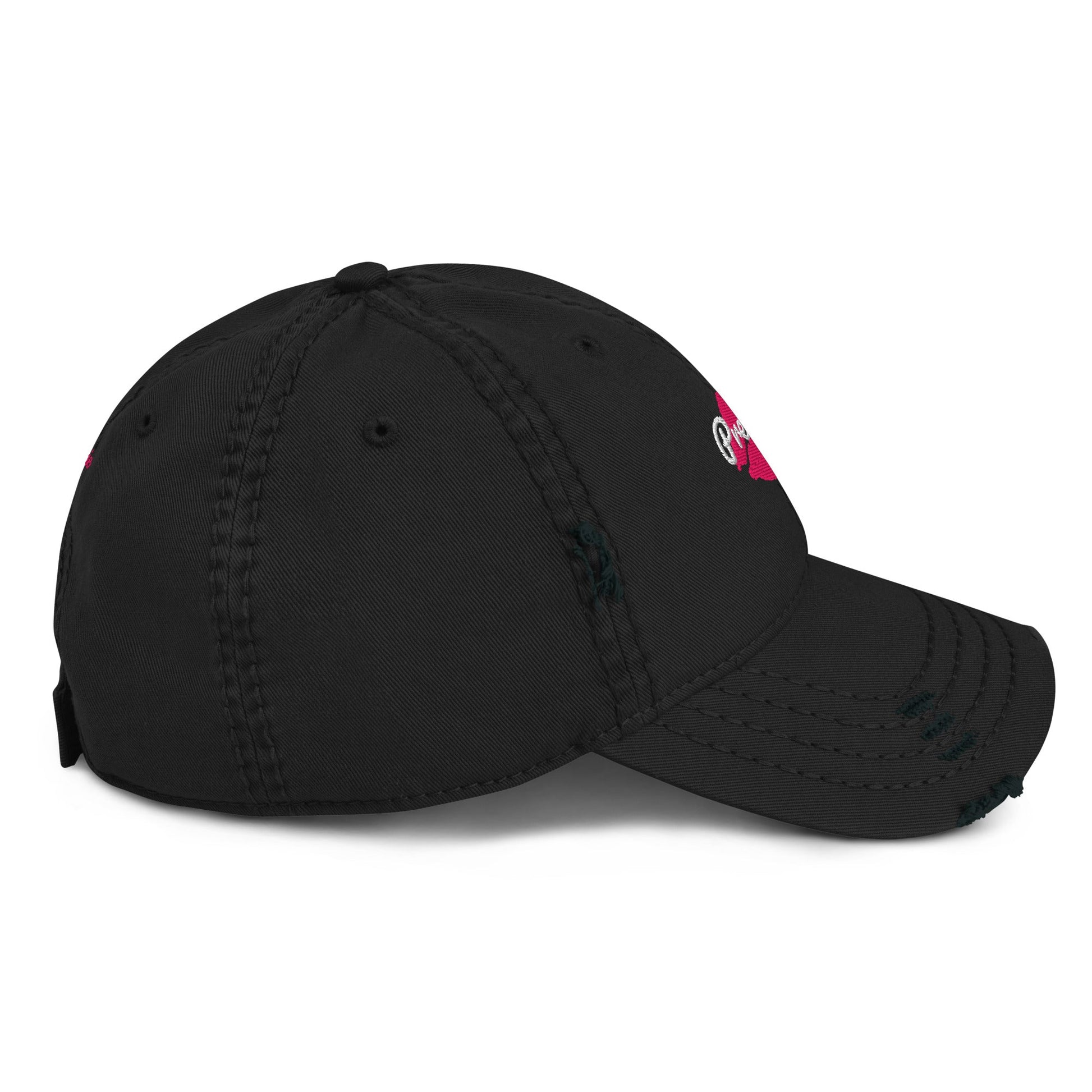 KissMe Distressed Dad Hat Pretty Junkie Apparel
