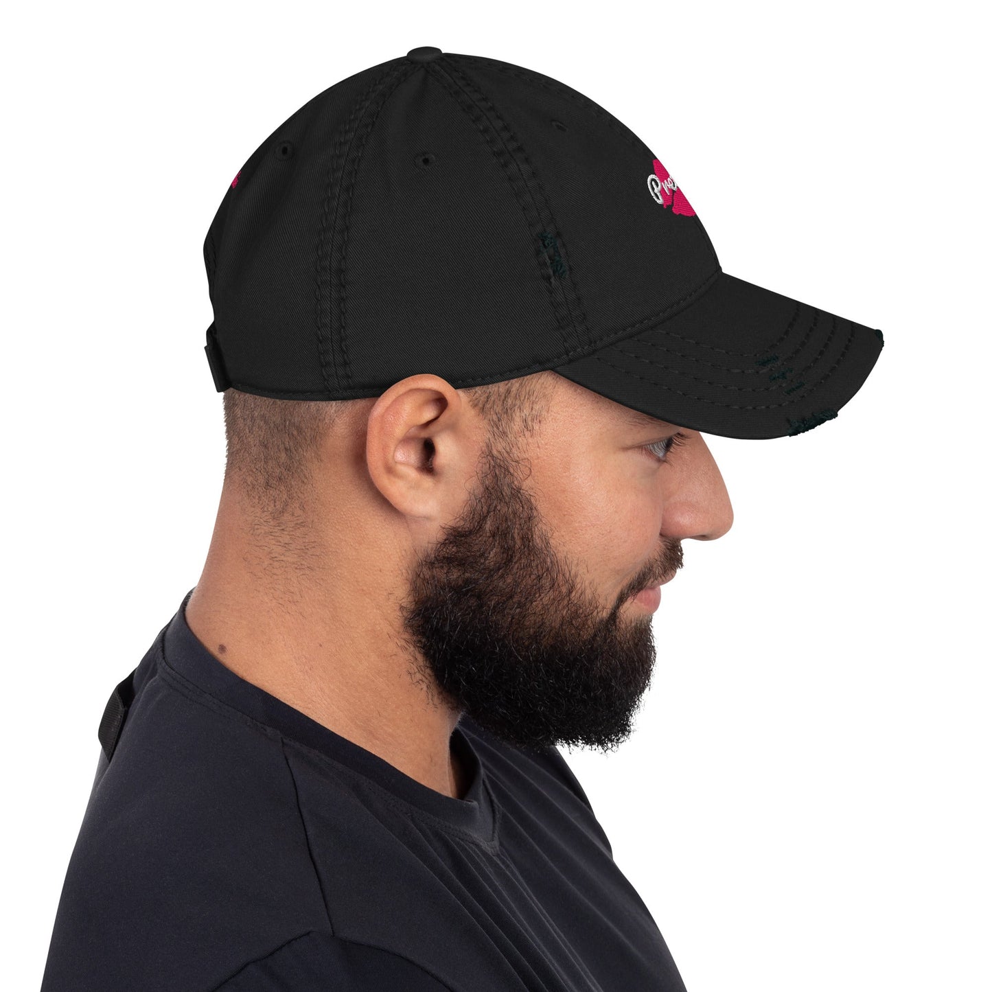 KissMe Distressed Dad Hat Pretty Junkie Apparel