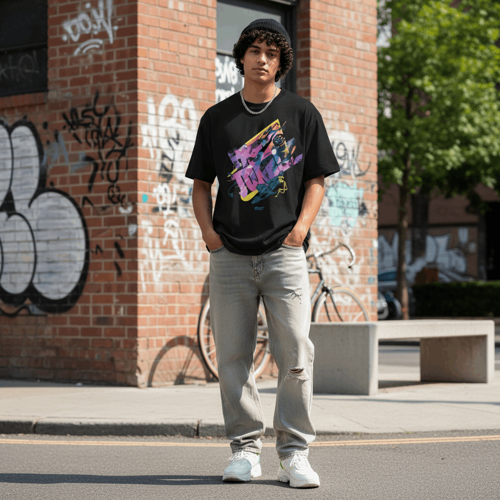 PRETTYJUNKIE Heavy Cotton Loose Tee ODMPOD