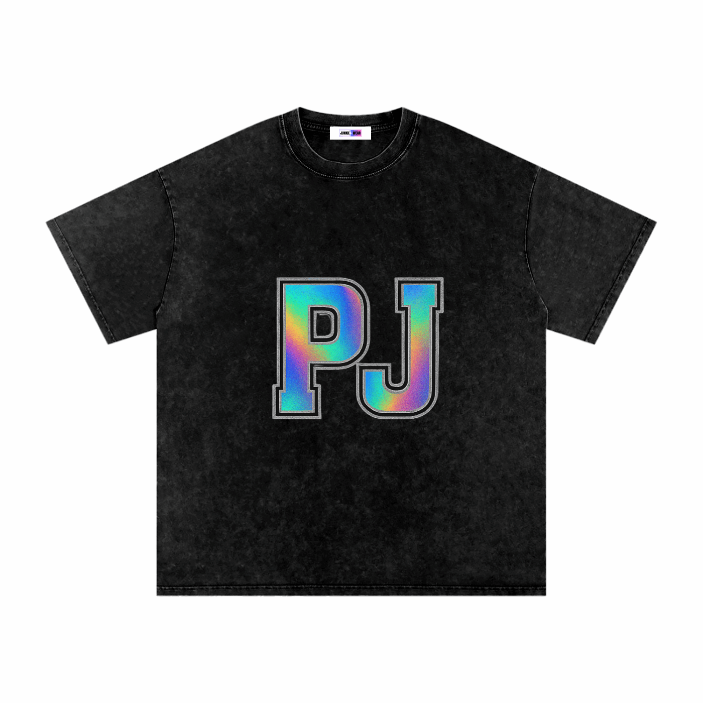 Snow Washed Oversized Cotton T-Shirt ODMPOD