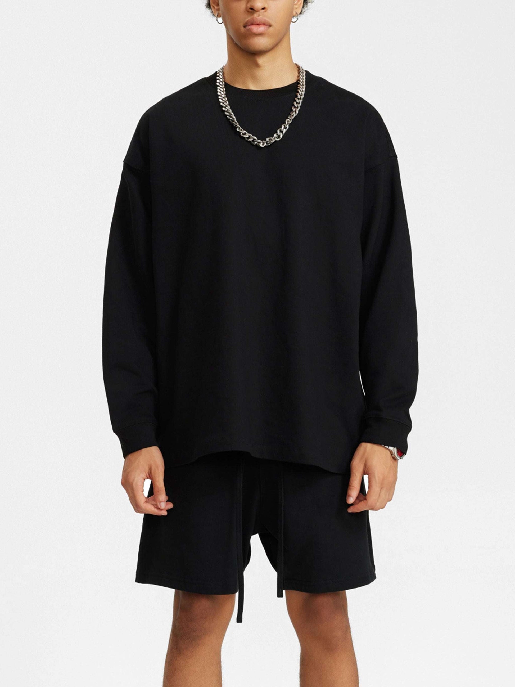 Oversized Unisex Long Sleeve T-Shirt ODMPOD