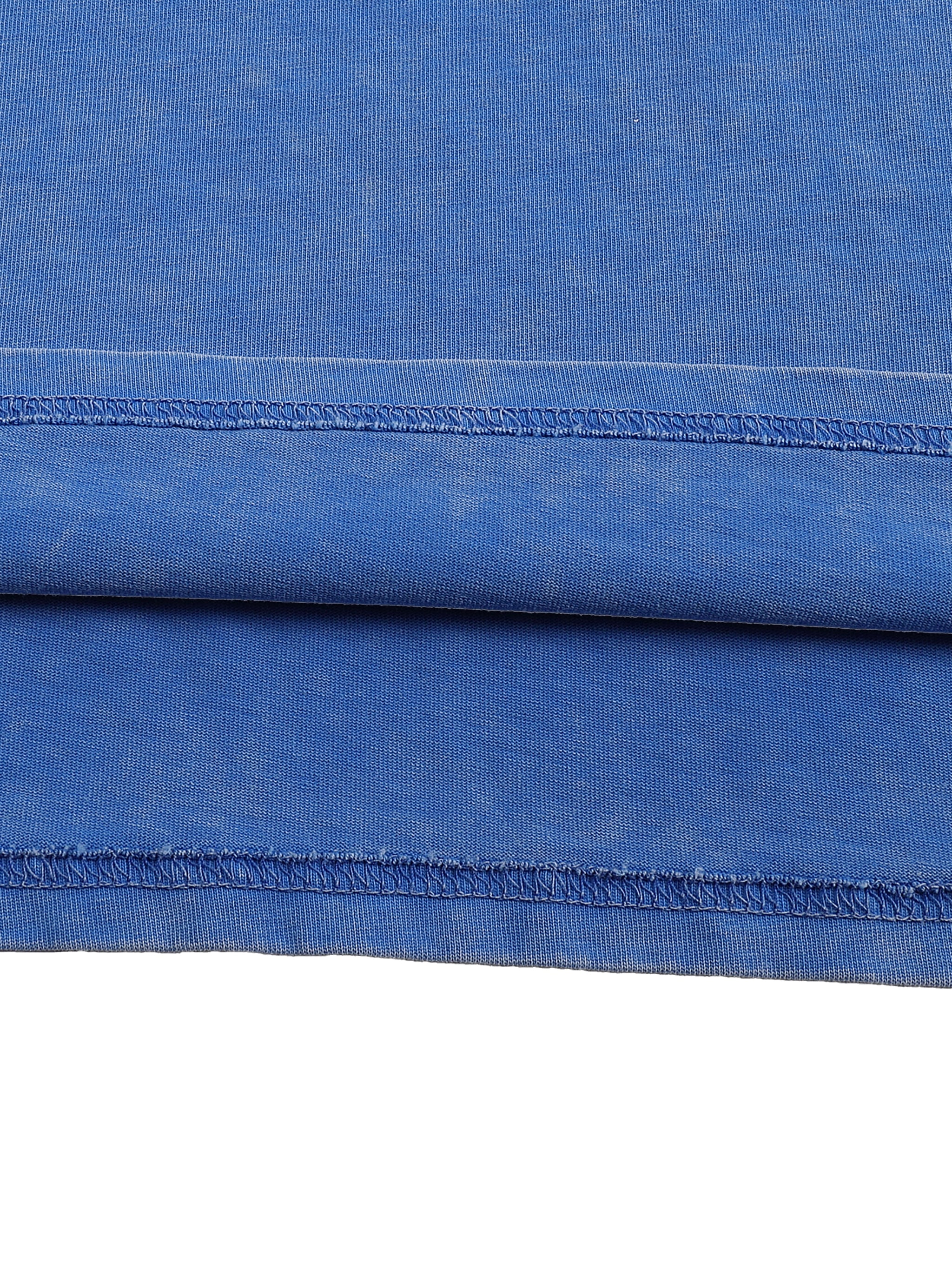 Blue Kiss Oversized Cotton T-Shirt