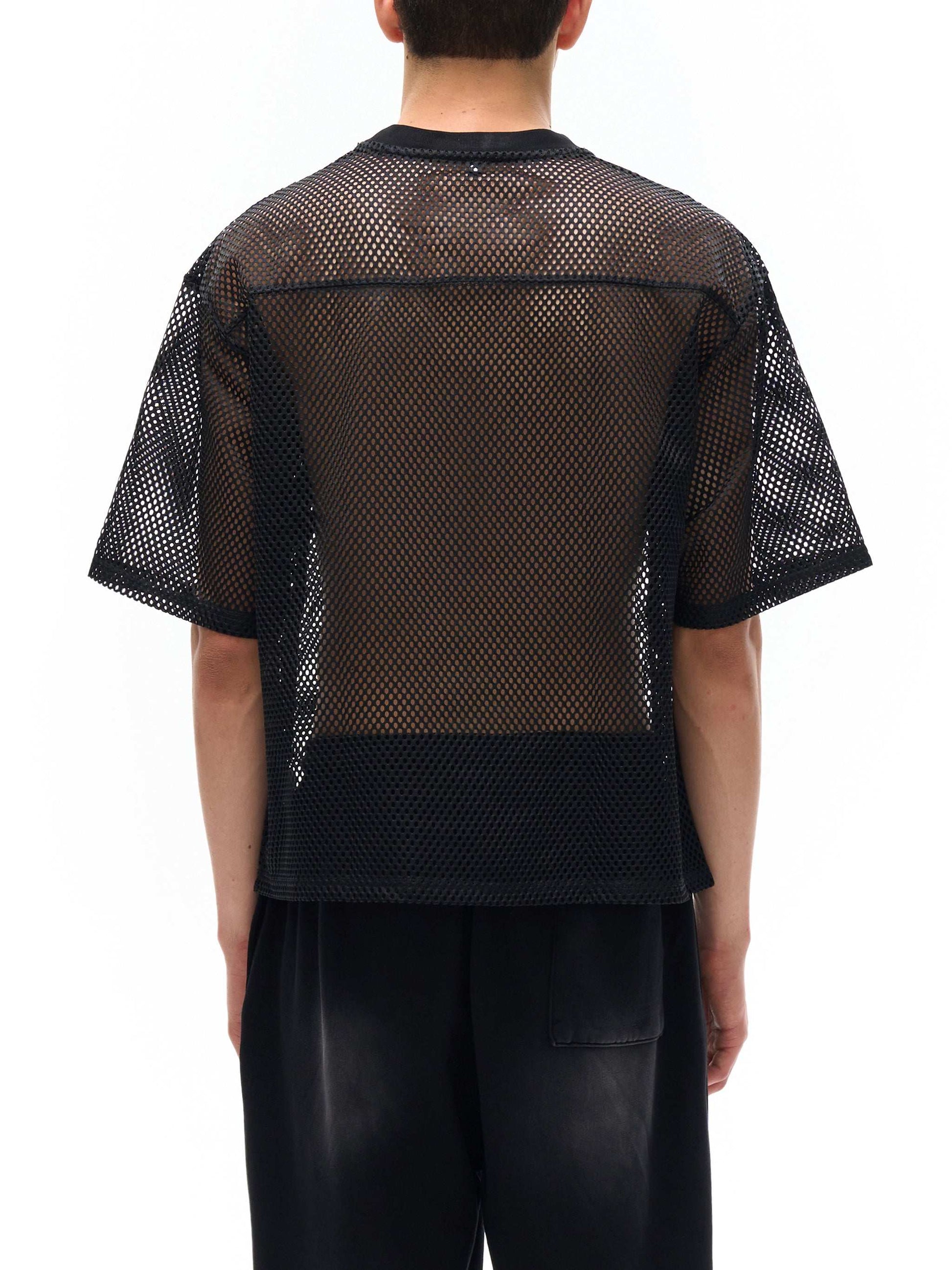 See-through Boxy Net T-Shirt ODMPOD