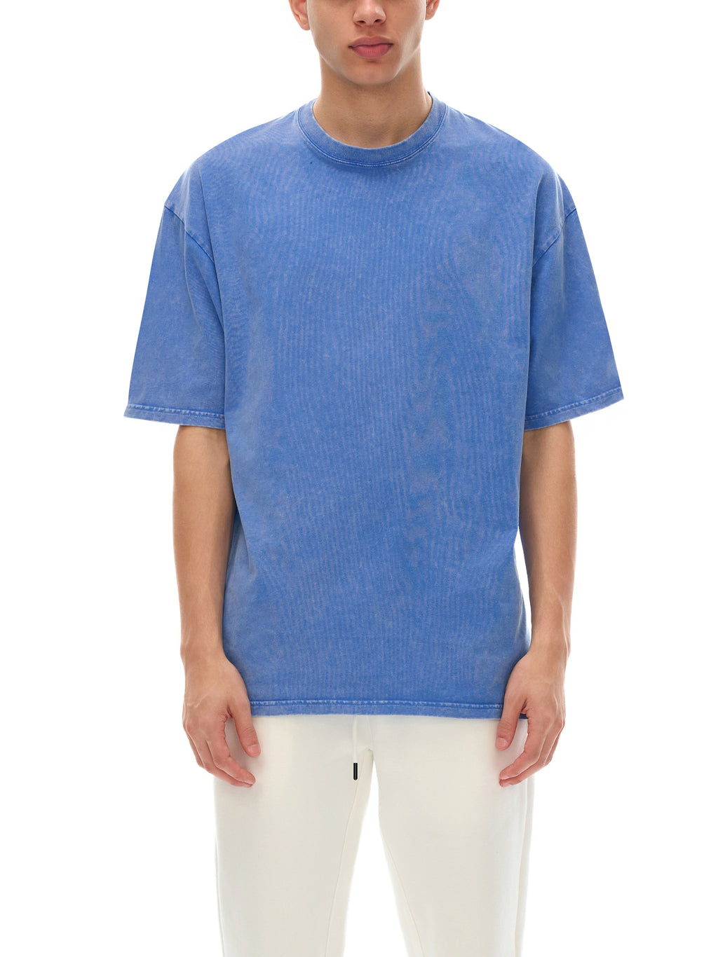 Blue Kiss Oversized Cotton T-Shirt