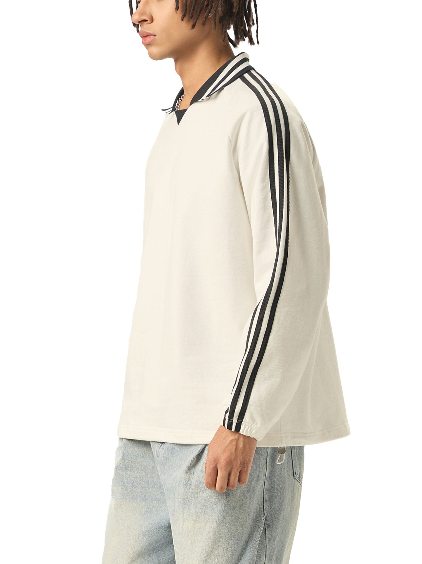 Unisex Fall Fashion, Vintage Retro Collar Cotton Hoodie ODMPOD