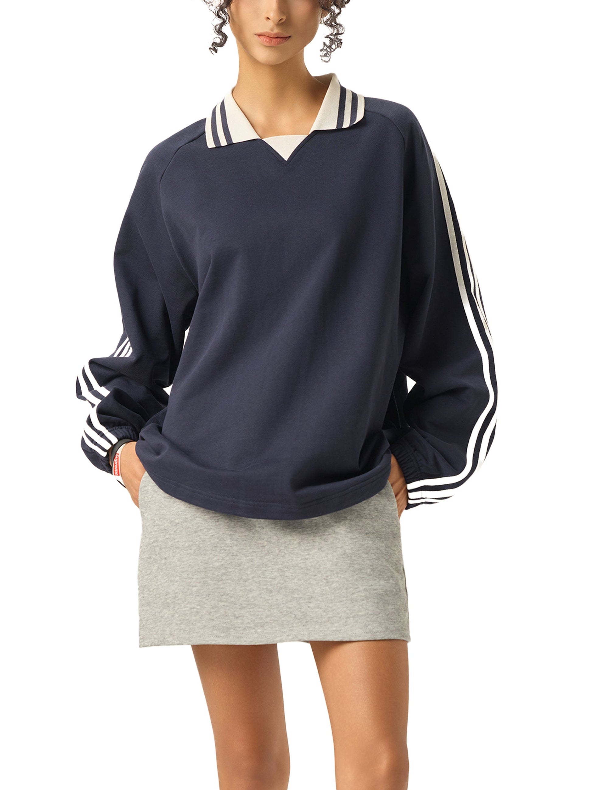 Unisex Fall Fashion, Vintage Retro Collar Cotton Hoodie ODMPOD