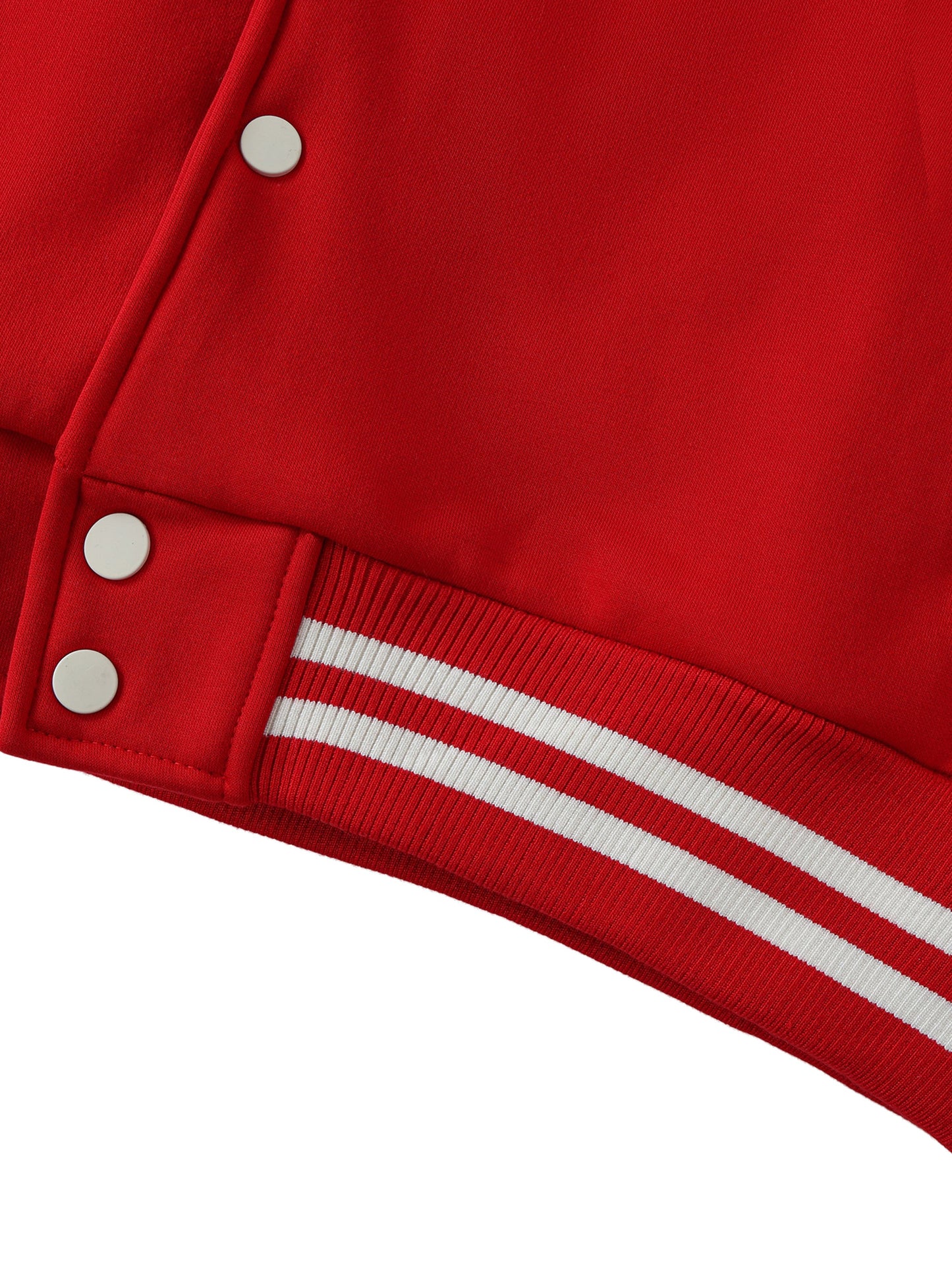 Two-Tone Fleeced Varsity Jacket ODMPOD