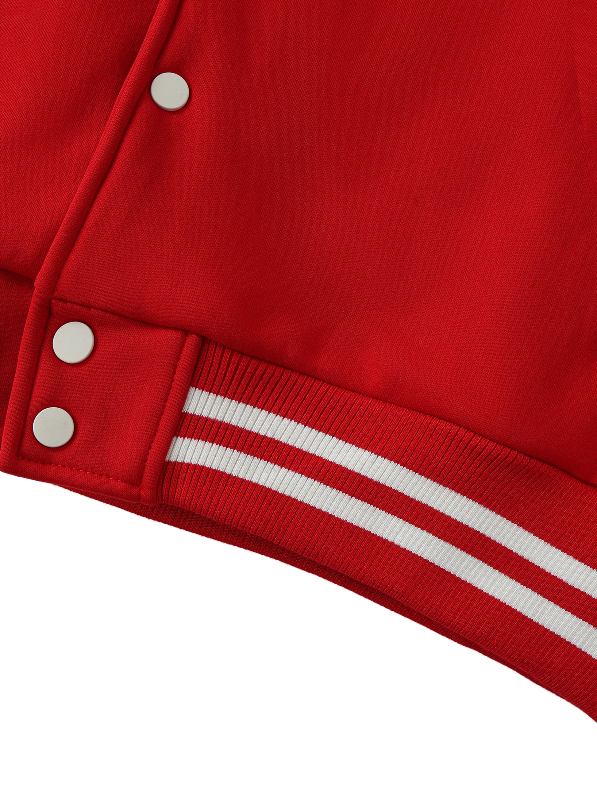 Two-Tone Fleeced Varsity Jacket ODMPOD