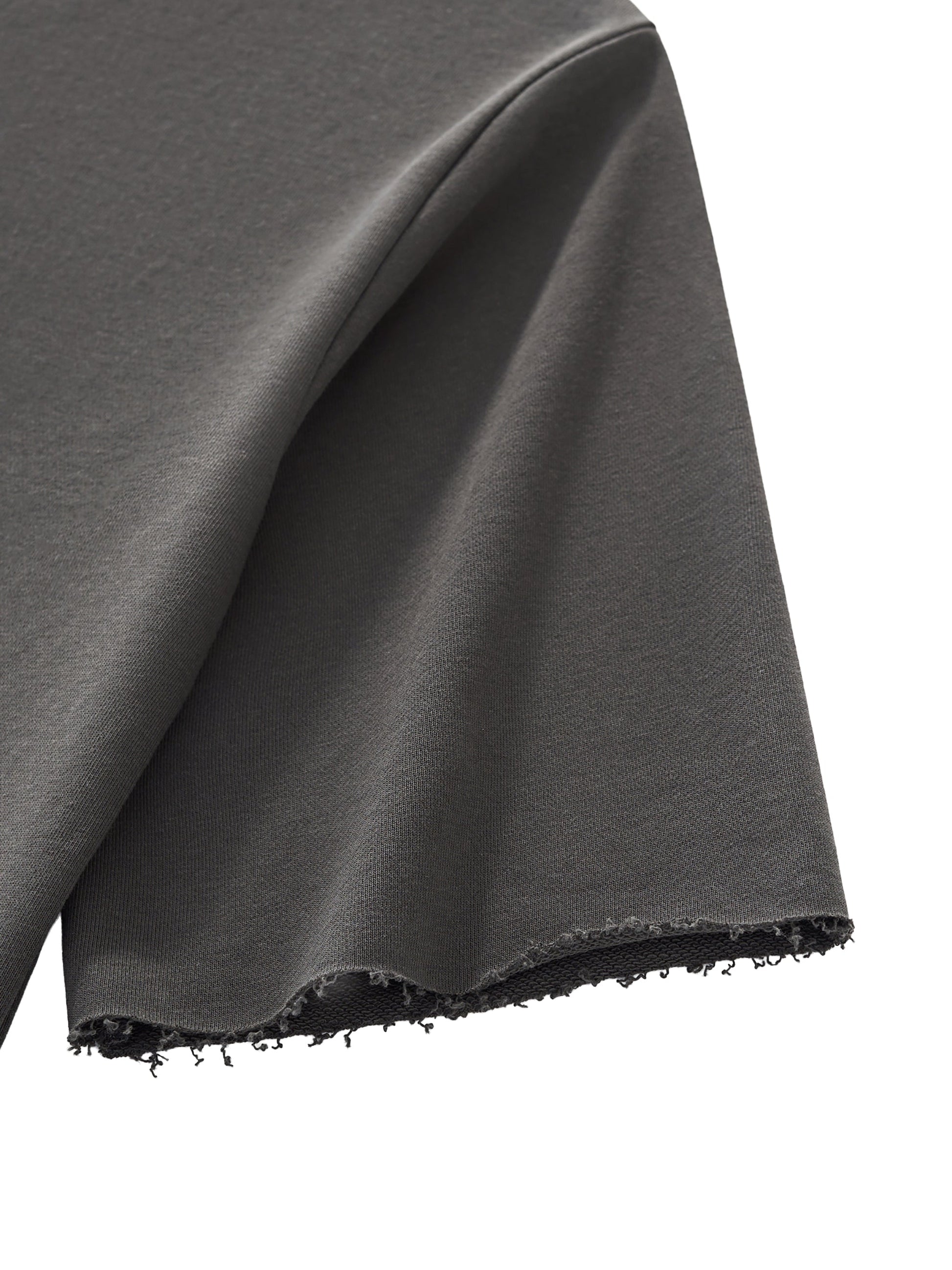 PrettyJunkie rJS Half-Sleeve Raw-Edge T-Shirt ODMPOD