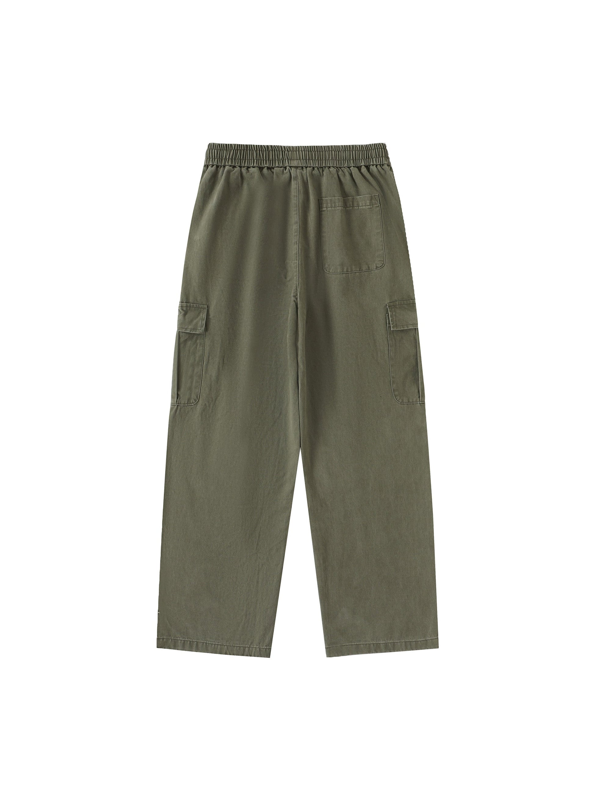 Fall Fashion Favorite Drawstring Straight-Leg Cargo Pants ODMPOD