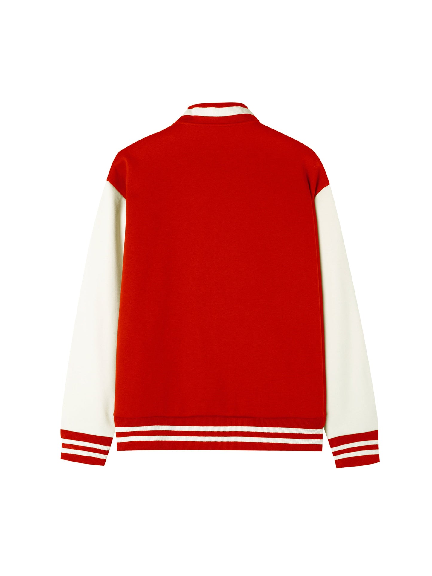 Two-Tone Fleeced Varsity Jacket ODMPOD