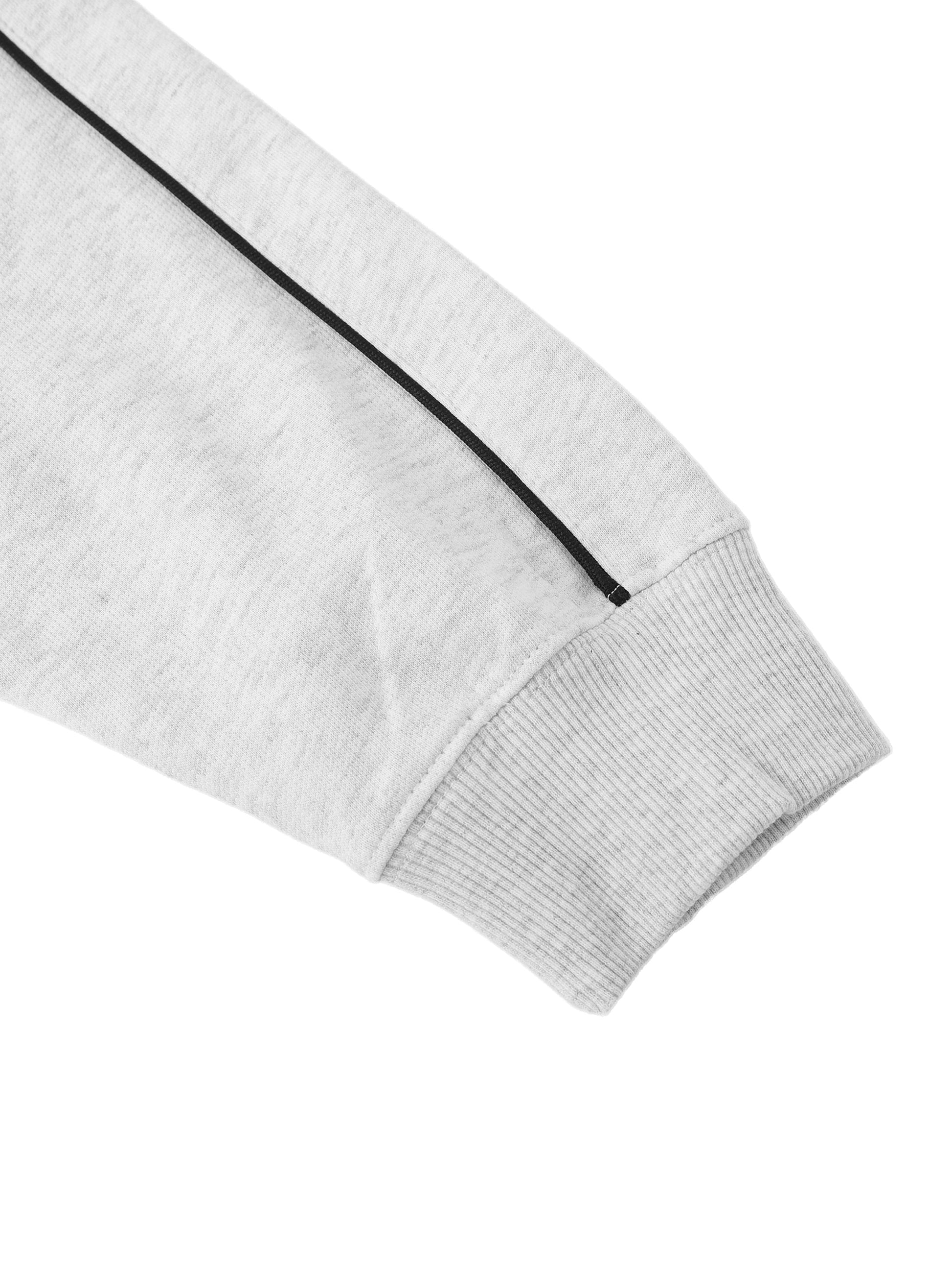 Contrast Piping Raglan Hoodie ODMPOD