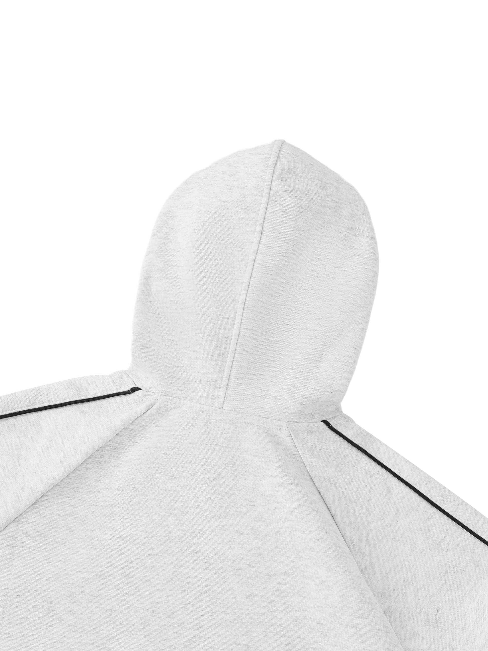 Contrast Piping Raglan Hoodie ODMPOD
