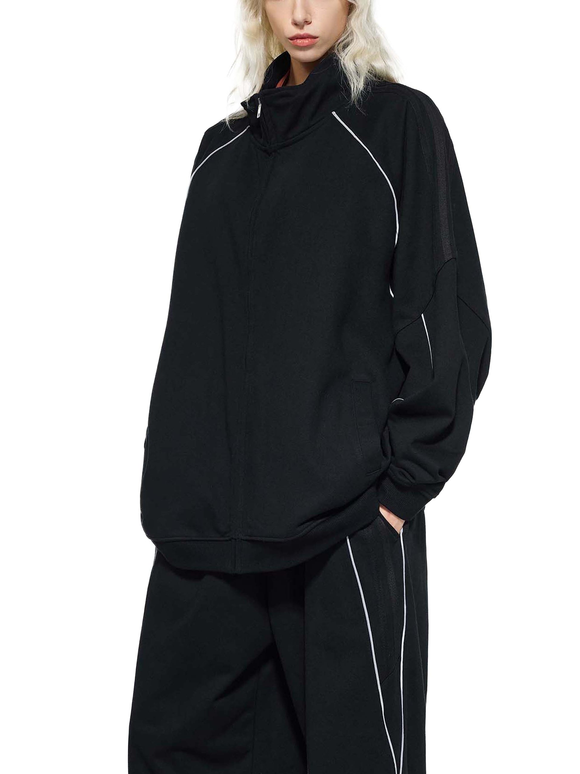 Fall Fashion- Unisex Raglan Tracksuit Jacket, Set ODMPOD