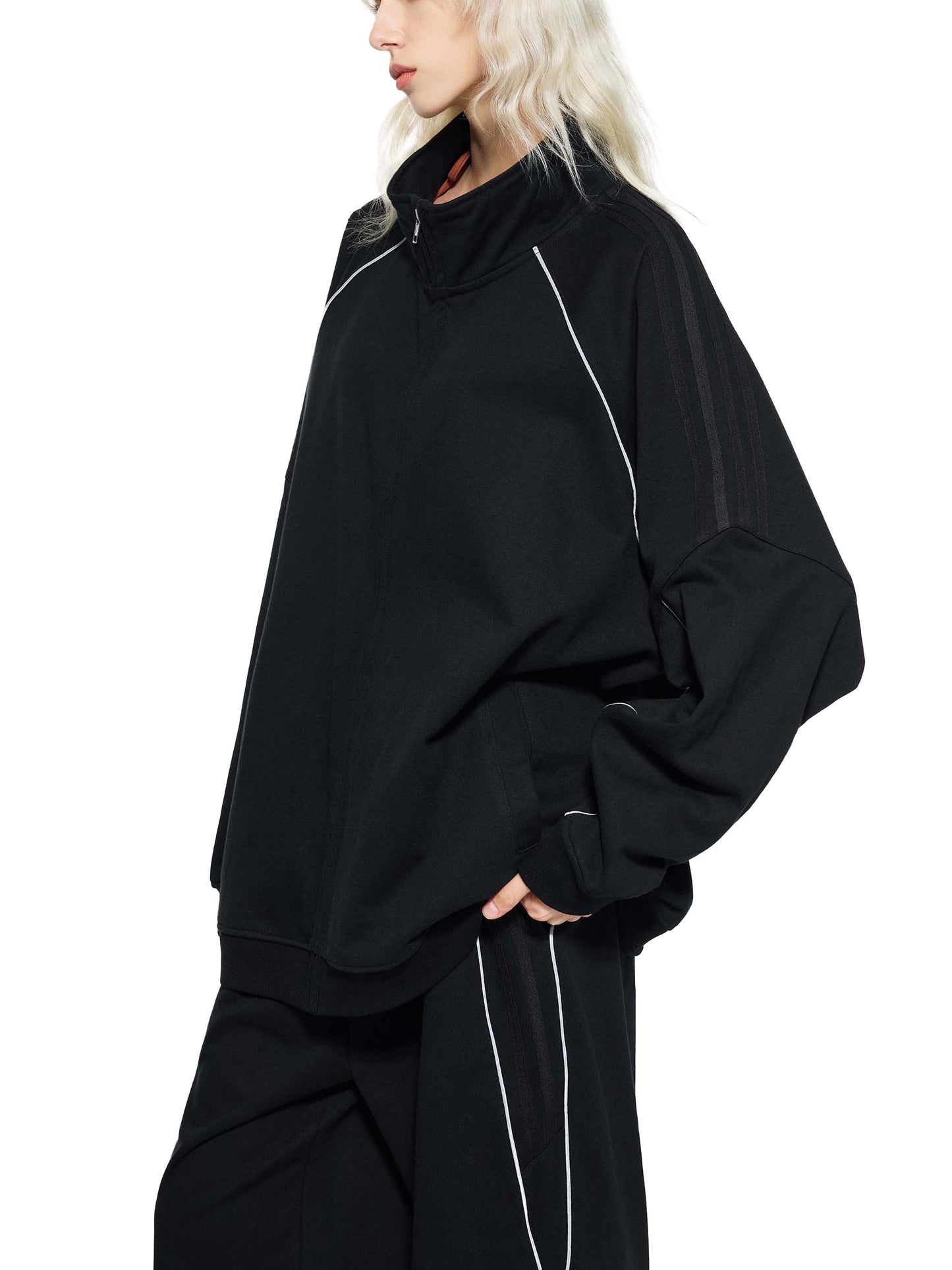 Fall Fashion- Unisex Raglan Tracksuit Jacket, Set ODMPOD