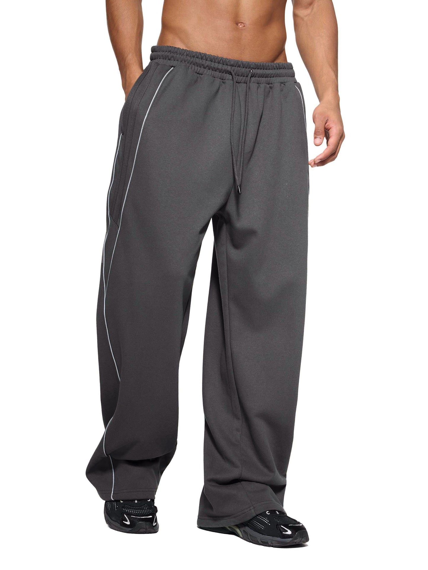 FALL fashion- Unisex Tracksuit Straight-Leg Pants, Set 1 Piece ODMPOD