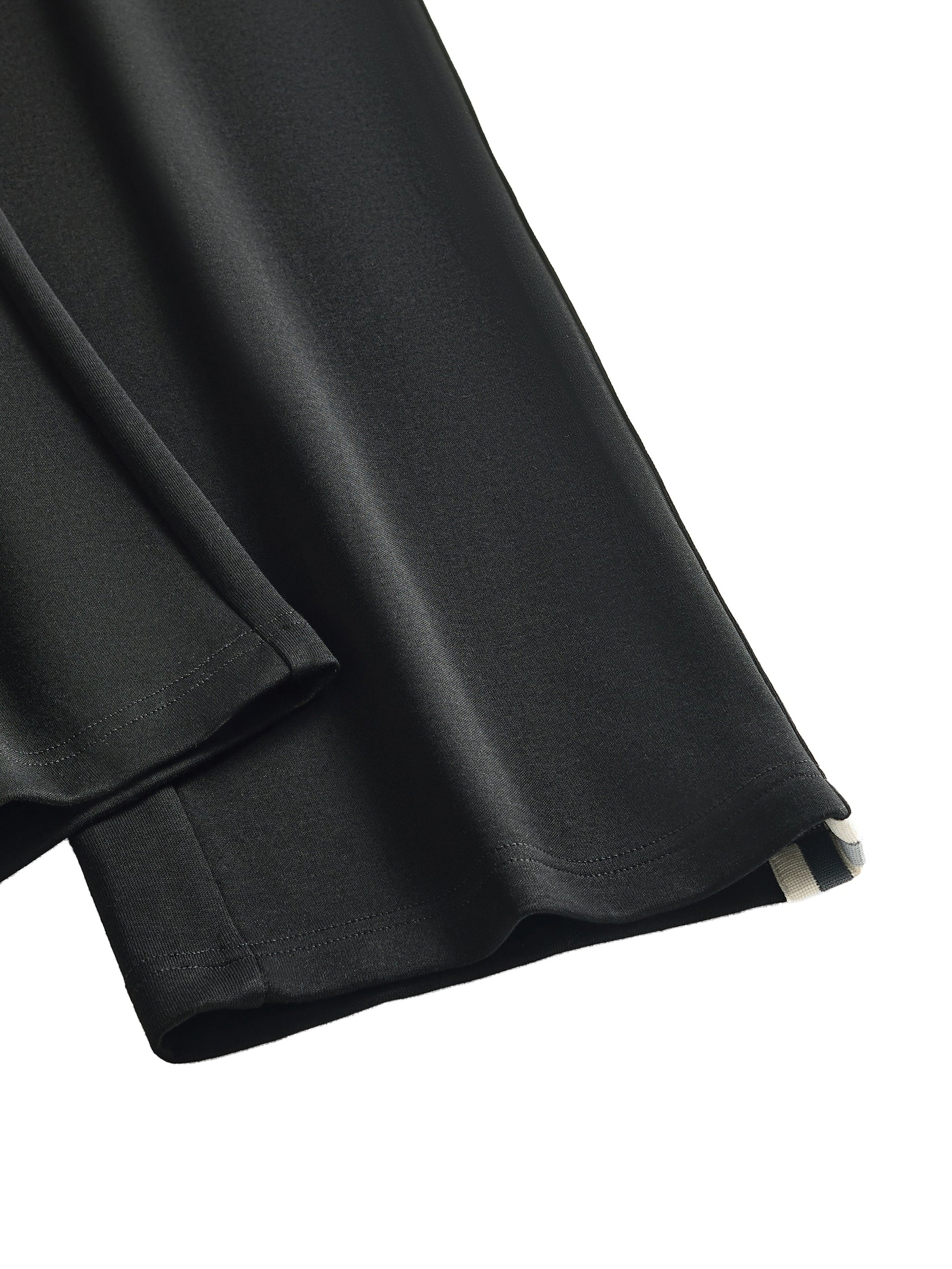 Contrast Side-Stripe Straight-Leg  Pants ODMPOD