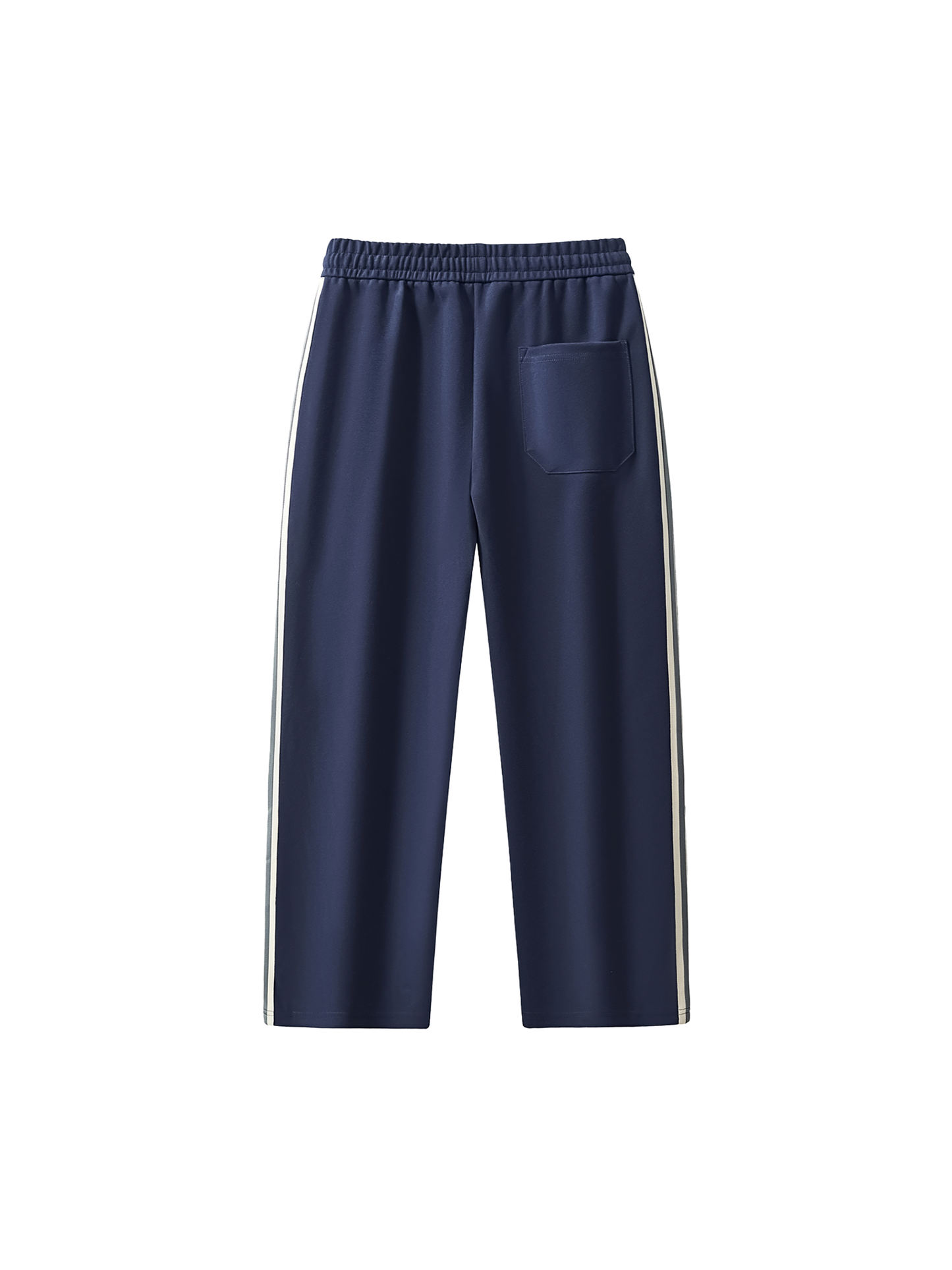 Contrast Side-Stripe Straight-Leg  Pants ODMPOD