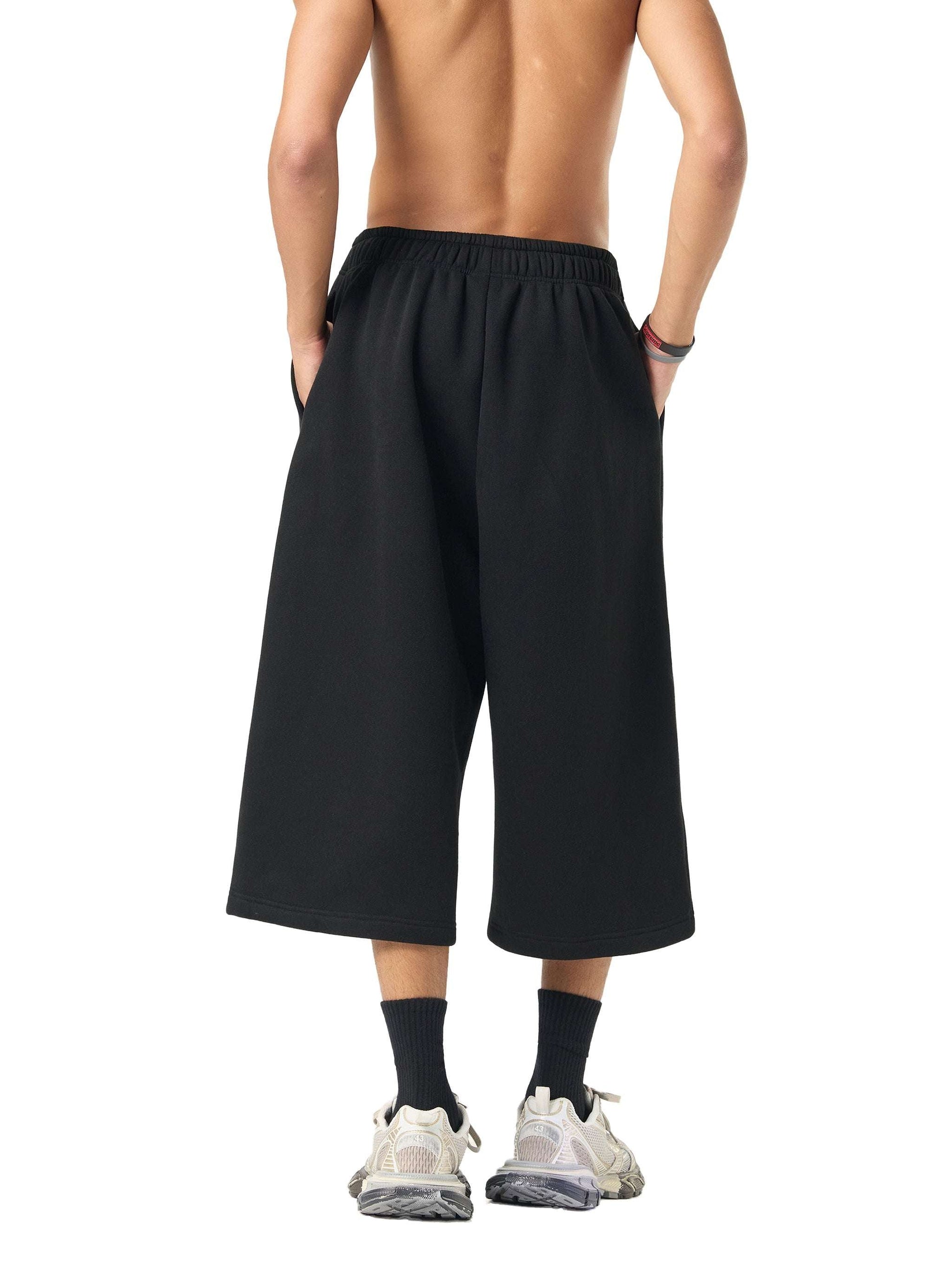 PRETTYJUNKIE Mid-Length Tech Blend Sweatpants Shorts ODMPOD