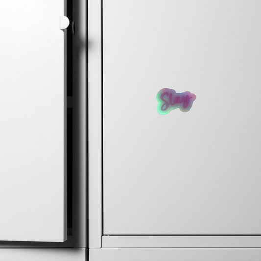 Slay Queen Holographic stickers Pretty Junkie Apparel