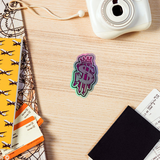 PinkMula Holographic stickers Pretty Junkie Apparel