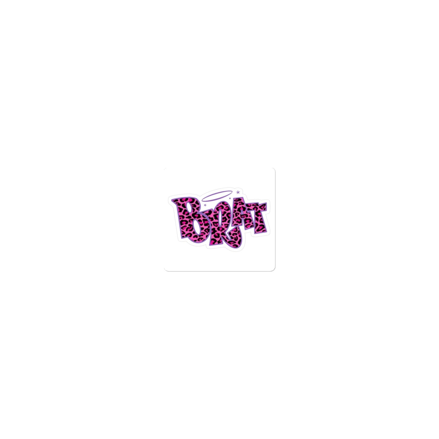 Brat Bubble-free stickers Pretty Junkie Apparel