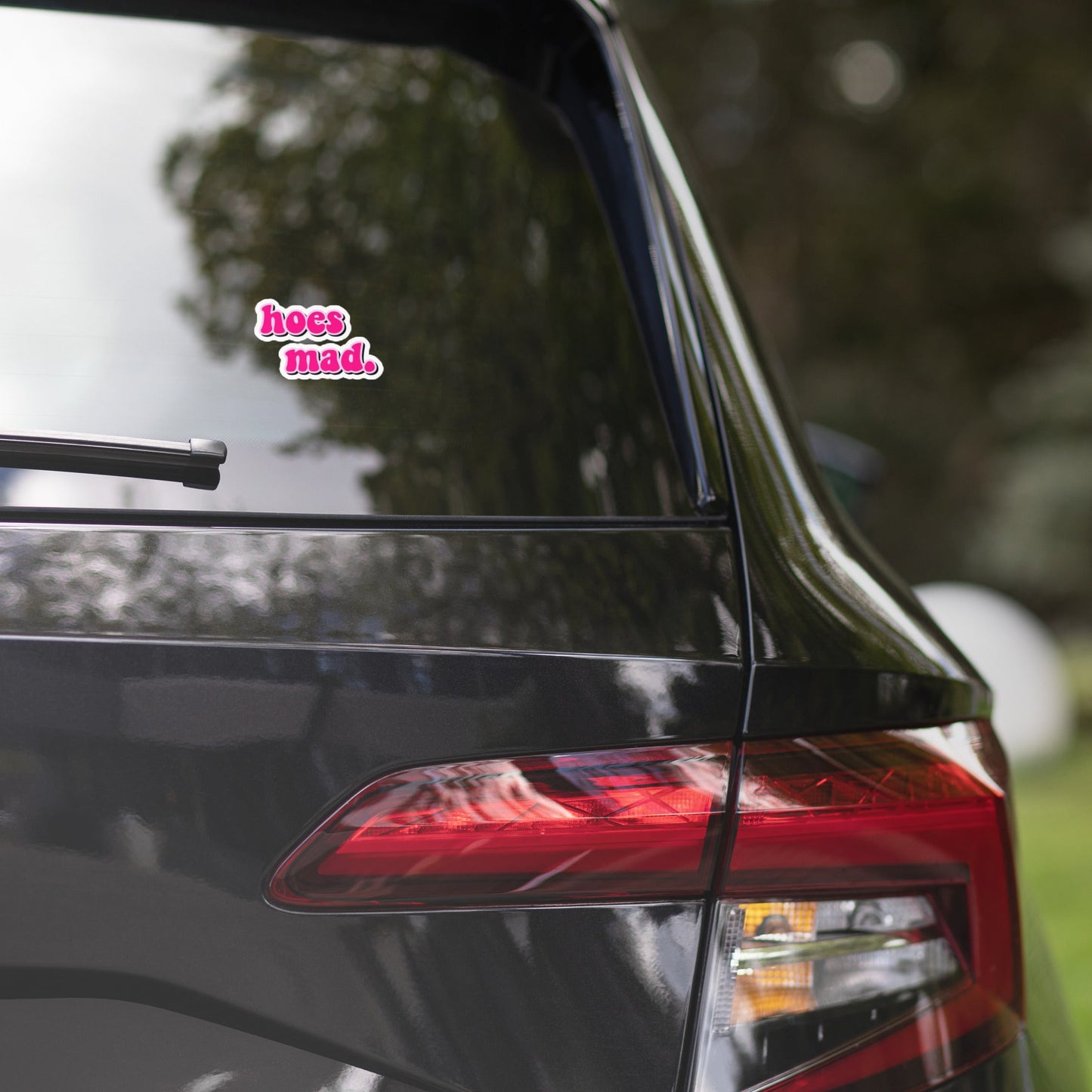 Hoes Mad. Bubble-free stickers Pretty Junkie Apparel
