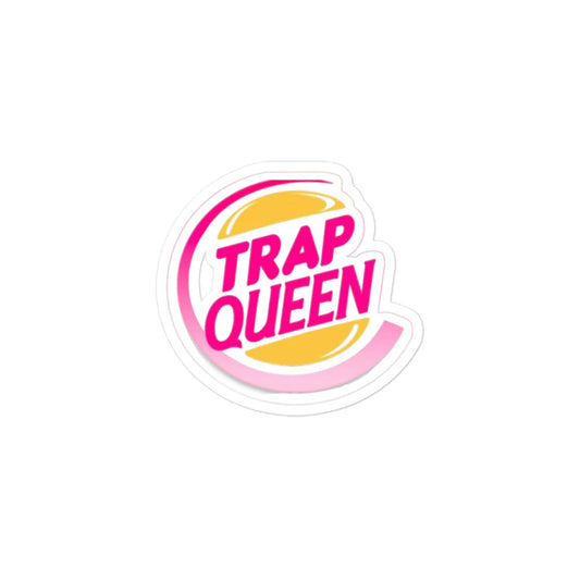 Trap Queen Bubble-free stickers Pretty Junkie Apparel
