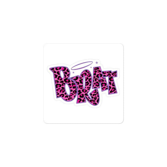 Brat Bubble-free stickers Pretty Junkie Apparel