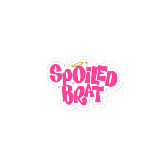 Spoiled Brat Bubble-free stickers Pretty Junkie Apparel