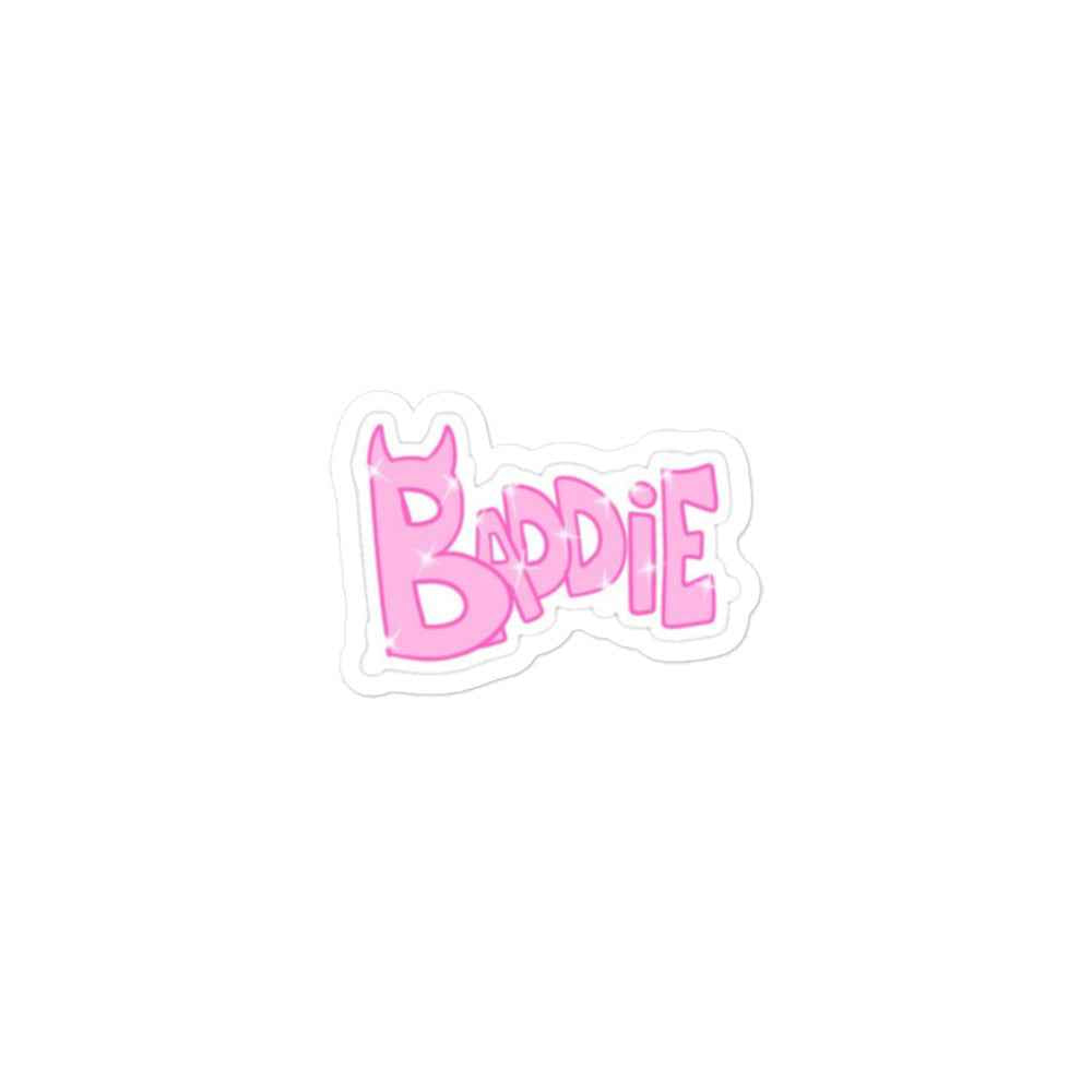 Baddie Baddie Bubble-free stickers Pretty Junkie Apparel