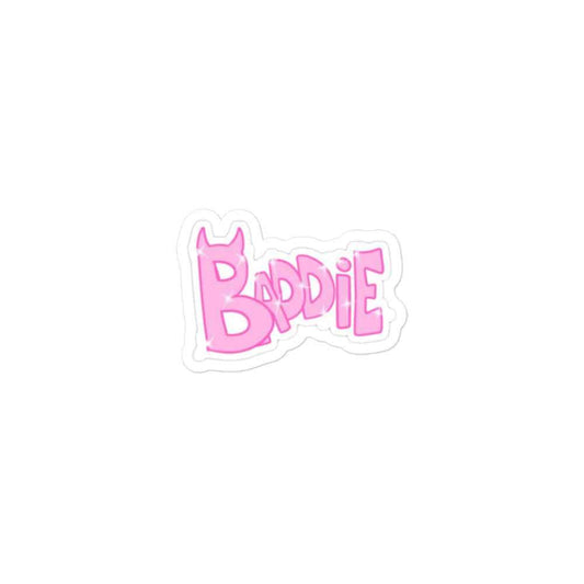 Baddie Baddie Bubble-free stickers Pretty Junkie Apparel