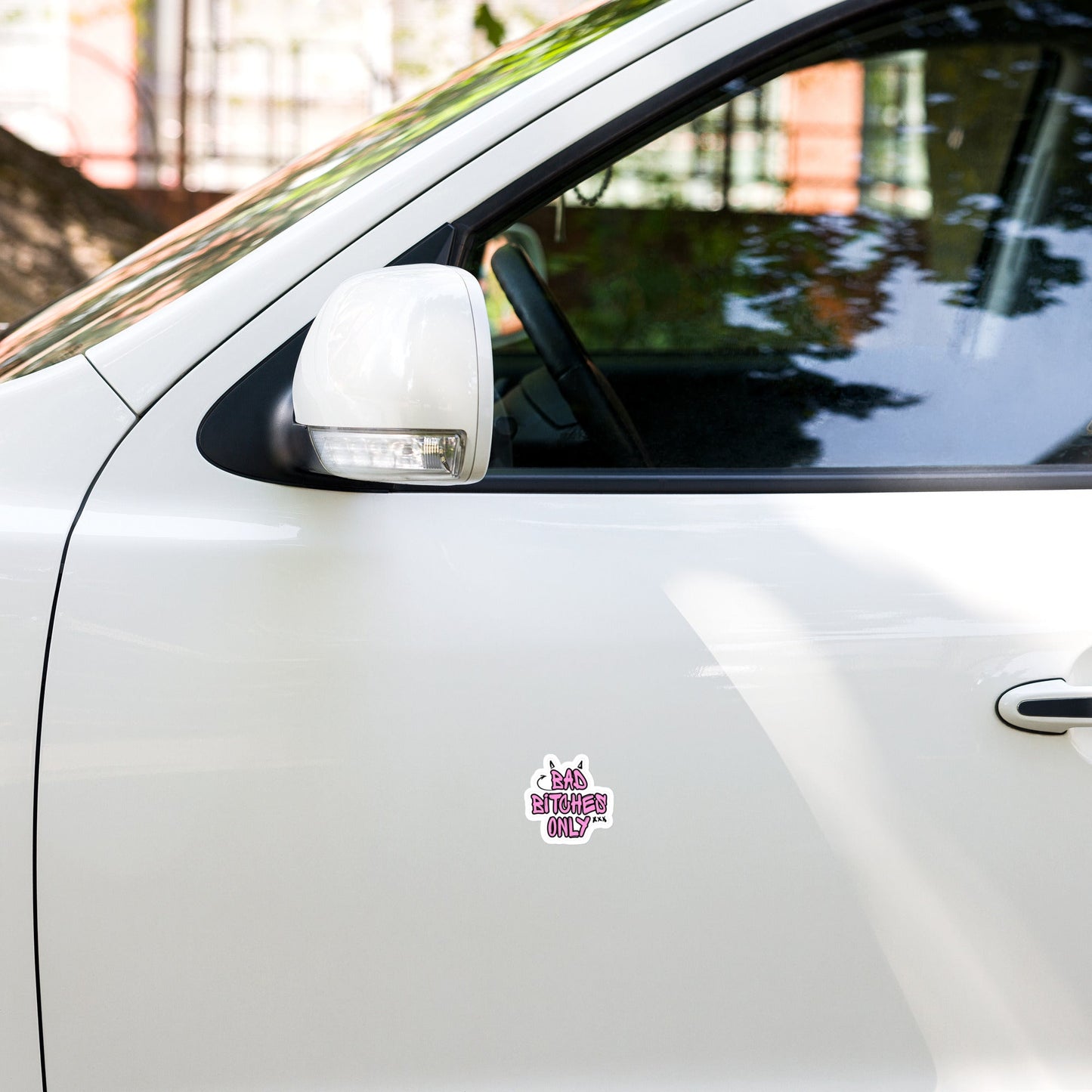 BadBihs Only Bubble-free stickers Pretty Junkie Apparel