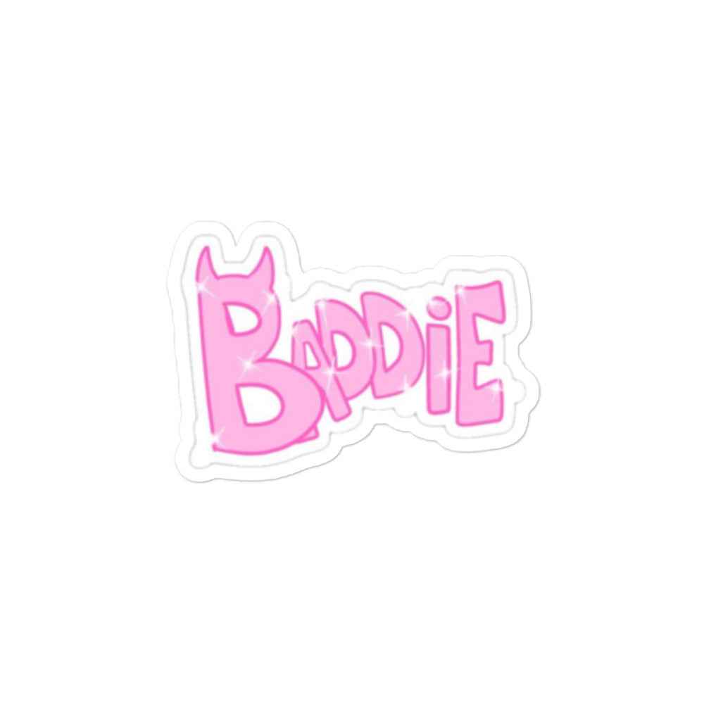 Baddie Baddie Bubble-free stickers Pretty Junkie Apparel