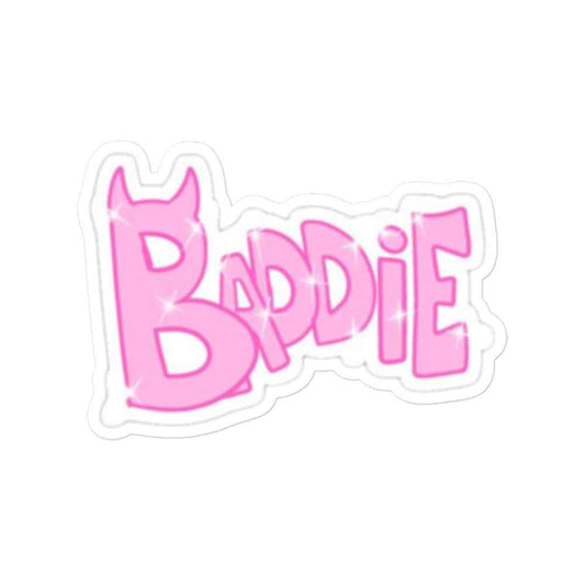 Baddie Baddie Bubble-free stickers Pretty Junkie Apparel