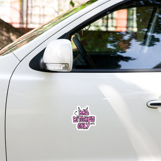 BadBihs Only Bubble-free stickers Pretty Junkie Apparel