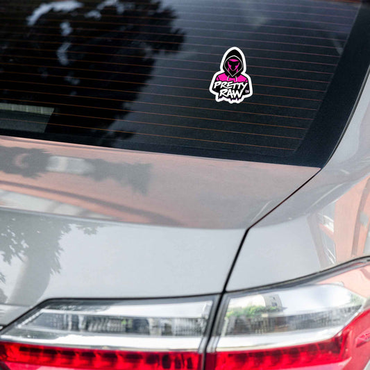 Pretty Raw Bubble-free stickers Pretty Junkie Apparel