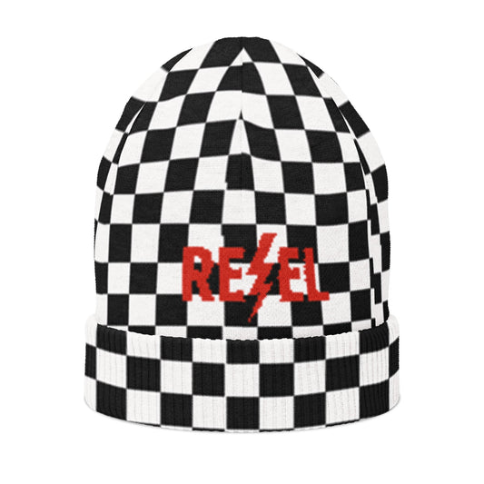 Rebel Rule Breaker Knitted beanie Pretty Junkie Apparel