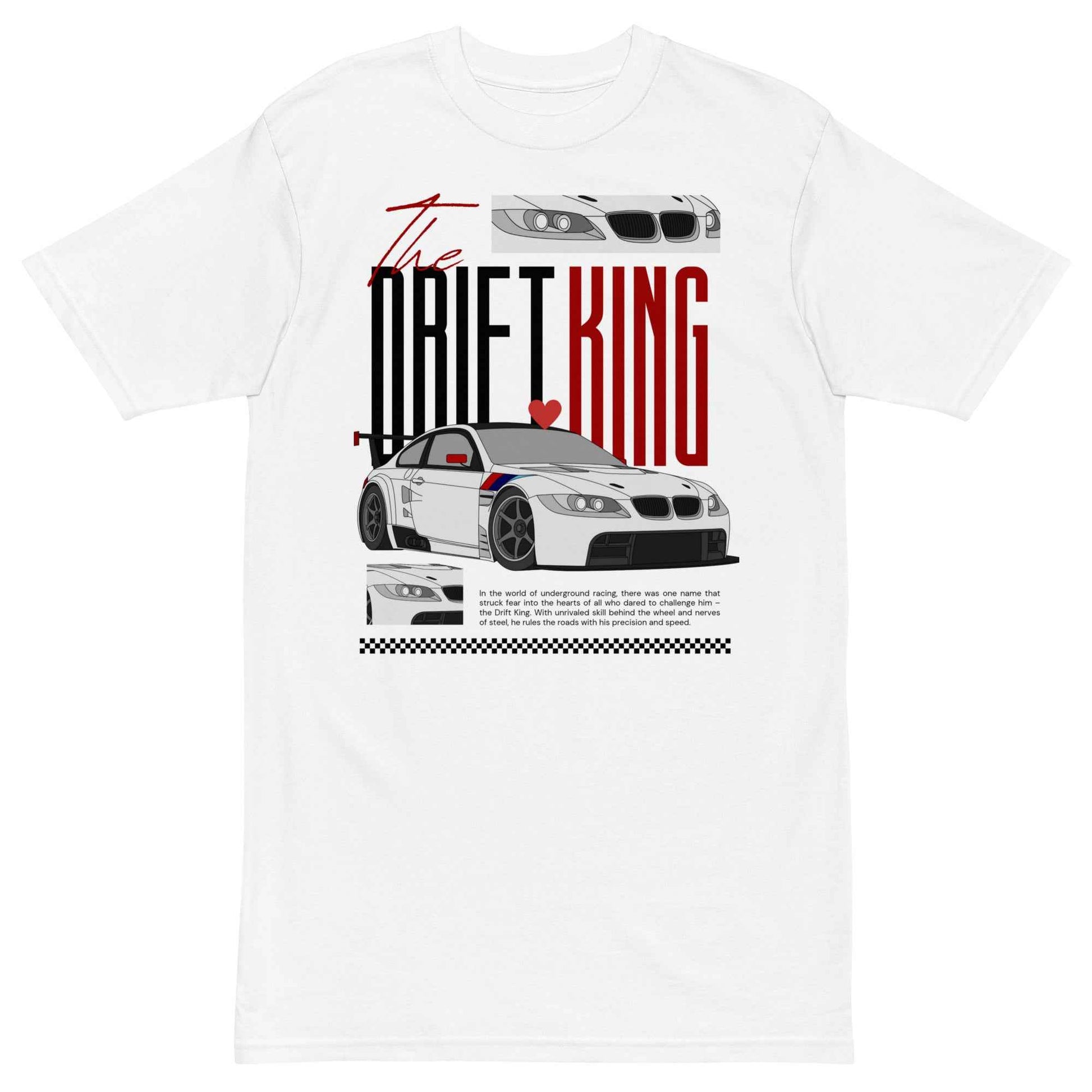 DriftKing Premium Heavyweight Tee - Pretty Junkie Apparel