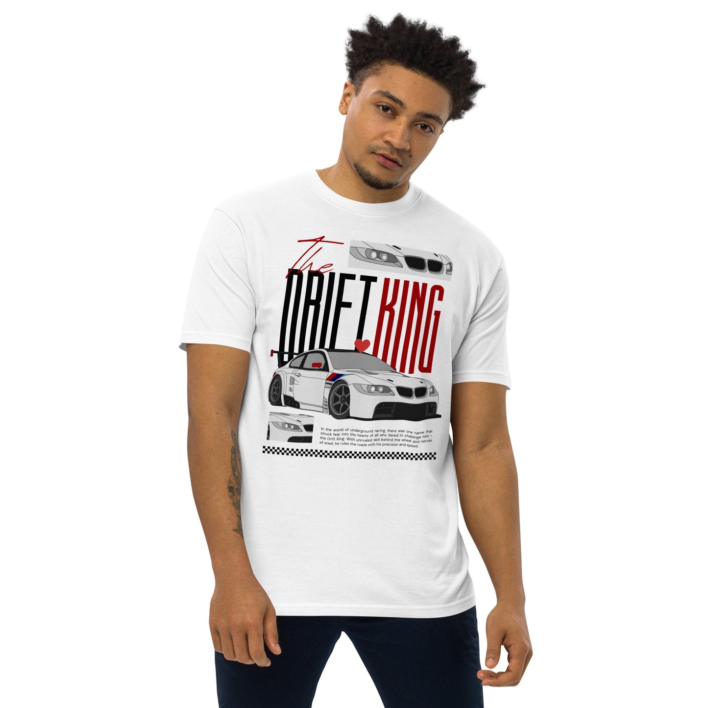 DriftKing Premium Heavyweight Tee - Pretty Junkie Apparel