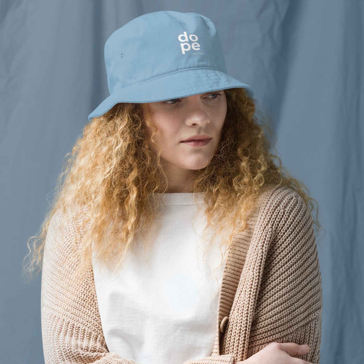 DOPE by PrettyJunkie Organic Bucket Hat Pretty Junkie Apparel